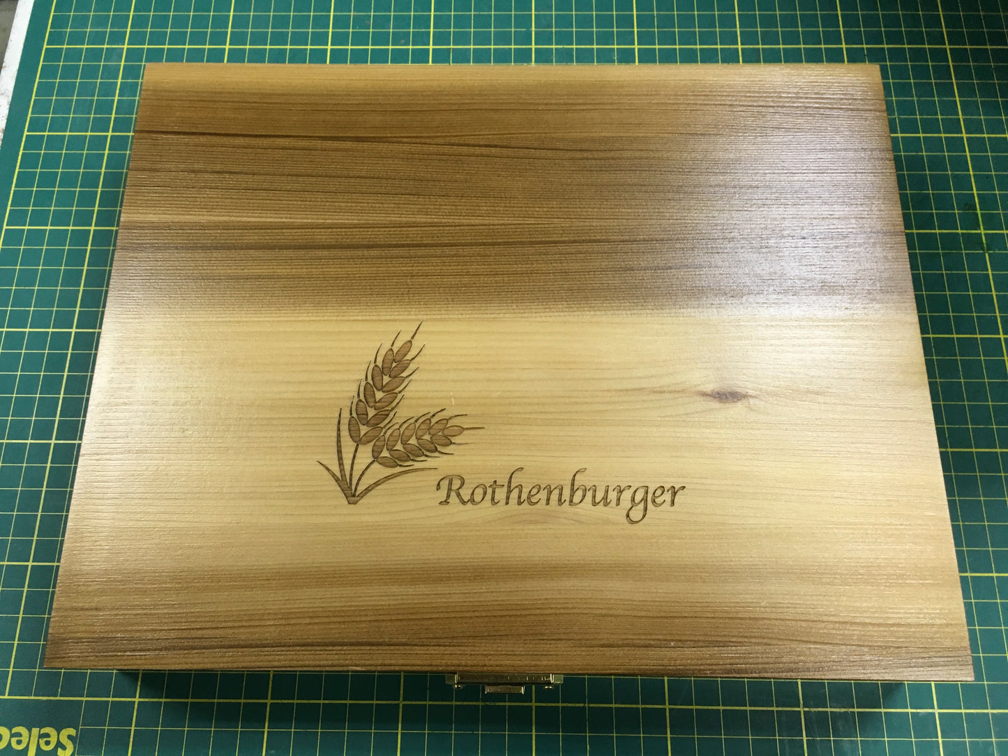 Custom Logo Engraving on Box