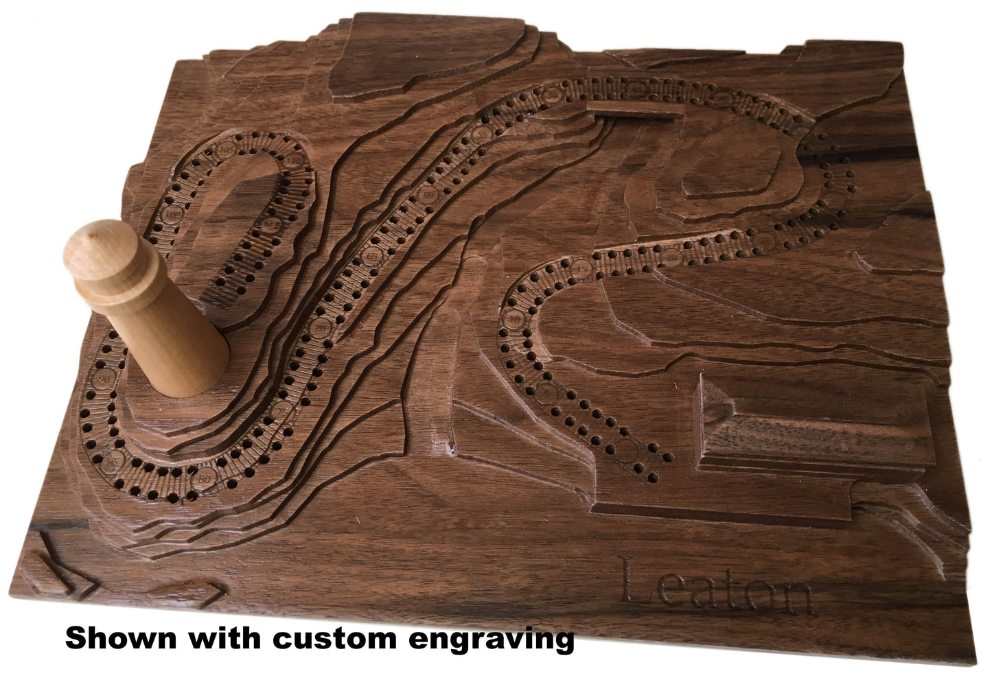 Walnut 'Down By The Seashore' Lighthouse Cribscape
