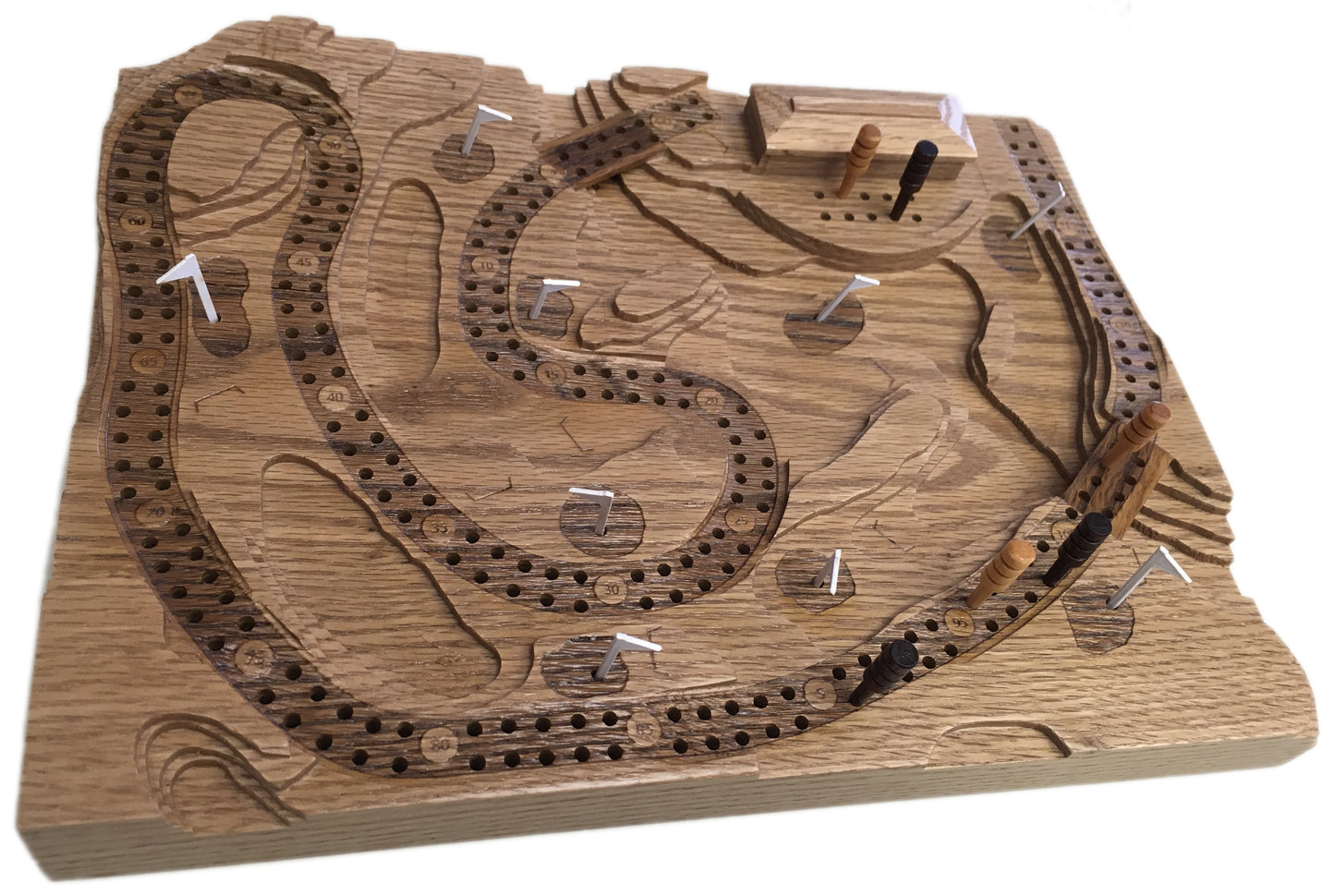 Oak 'The Back Nine' Golf Cribscape