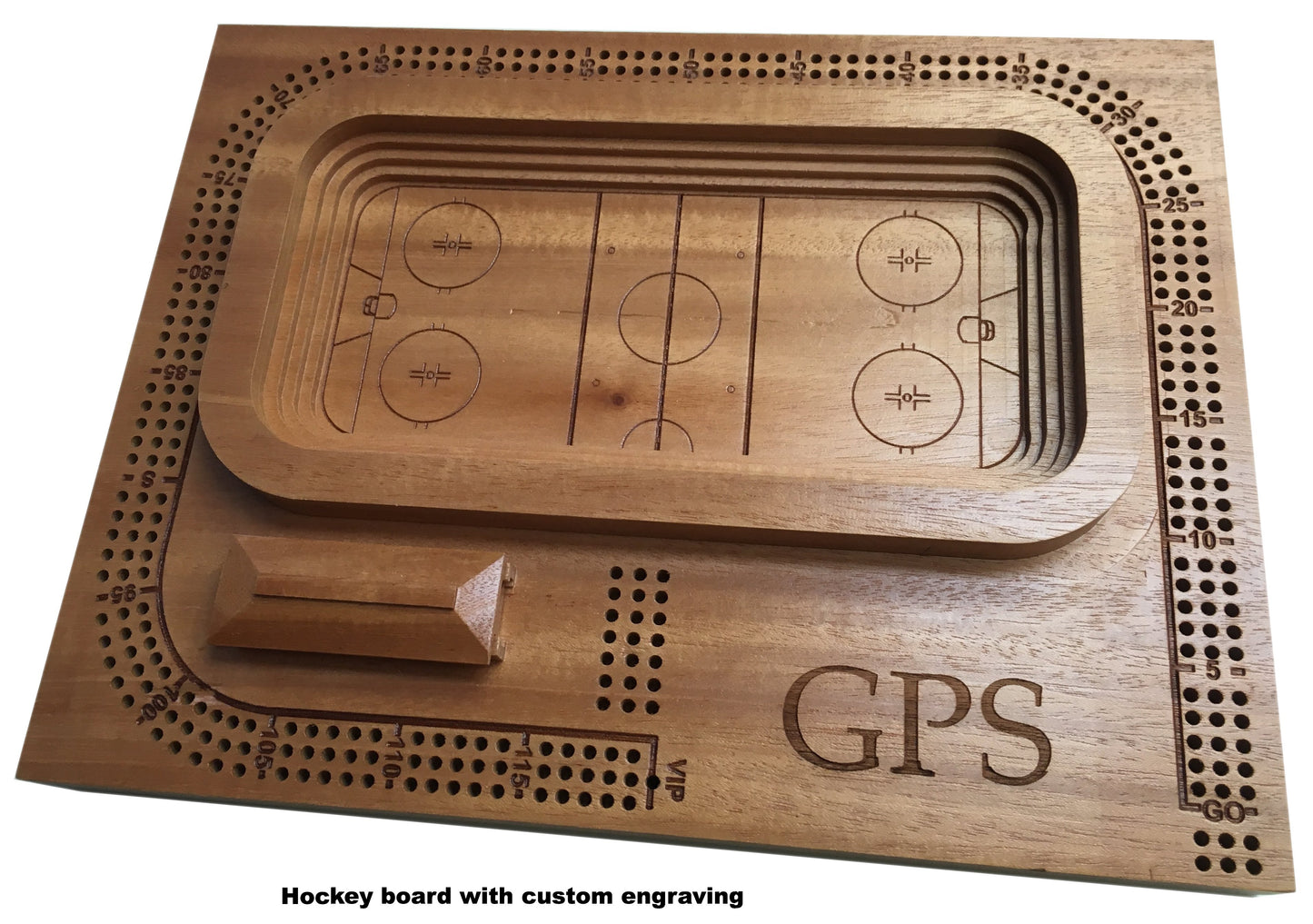 Mahogany Hockey Arena Cribscape