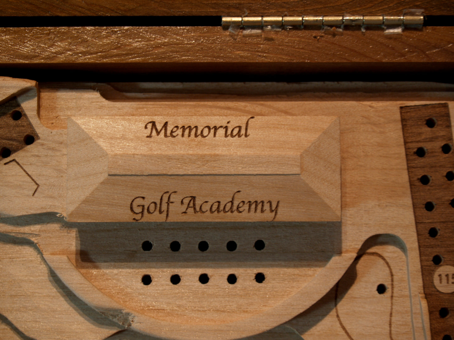 Roof Text Engraving Golf (or other boards)