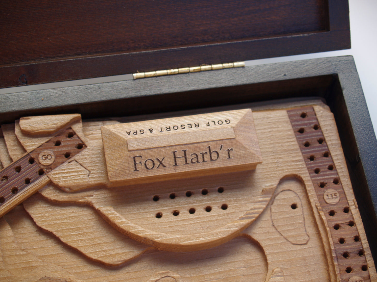 Roof Text Engraving Golf (or other boards)