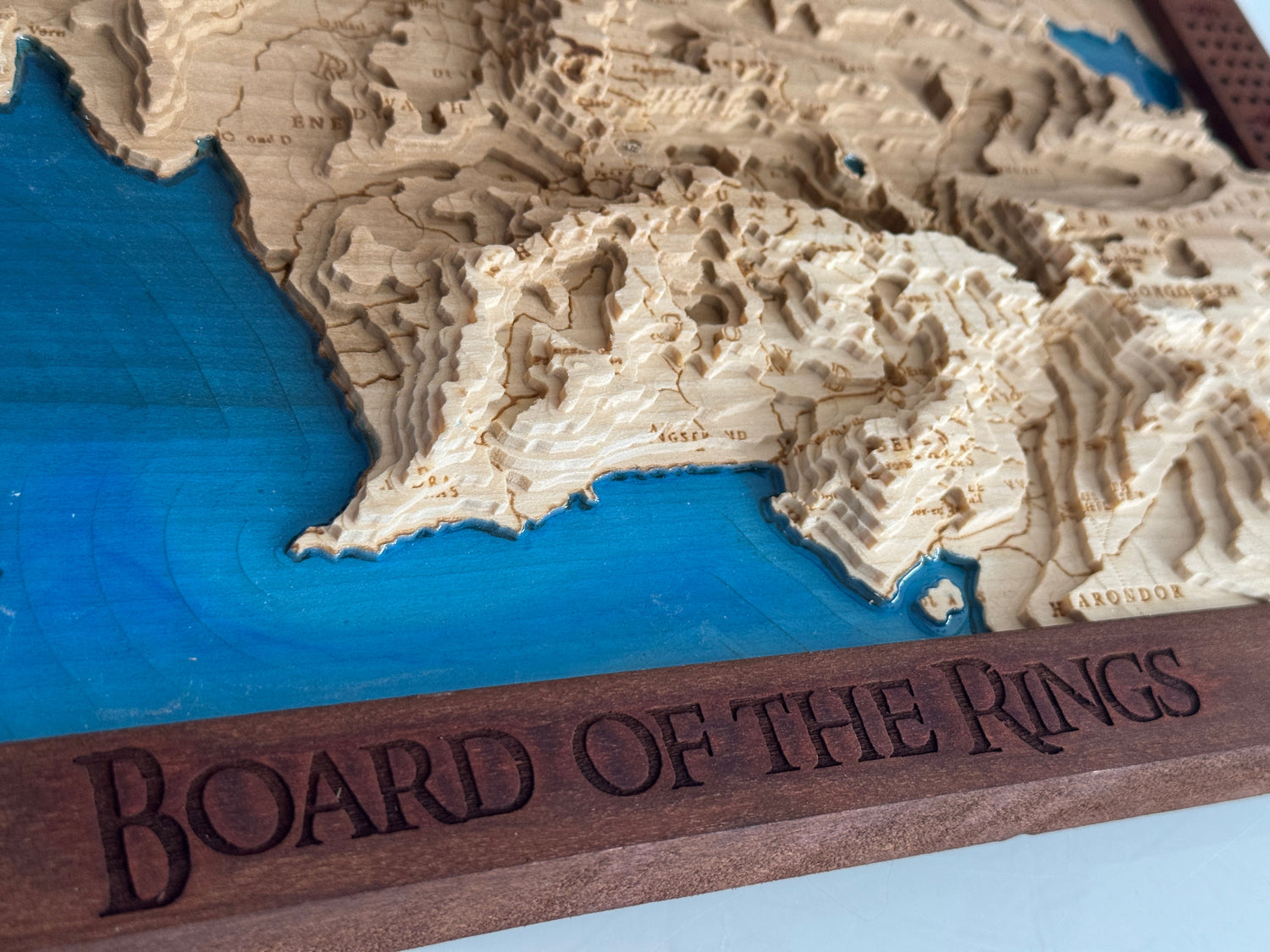 Board of the Rings (Middle Earth from Lord of the Rings)