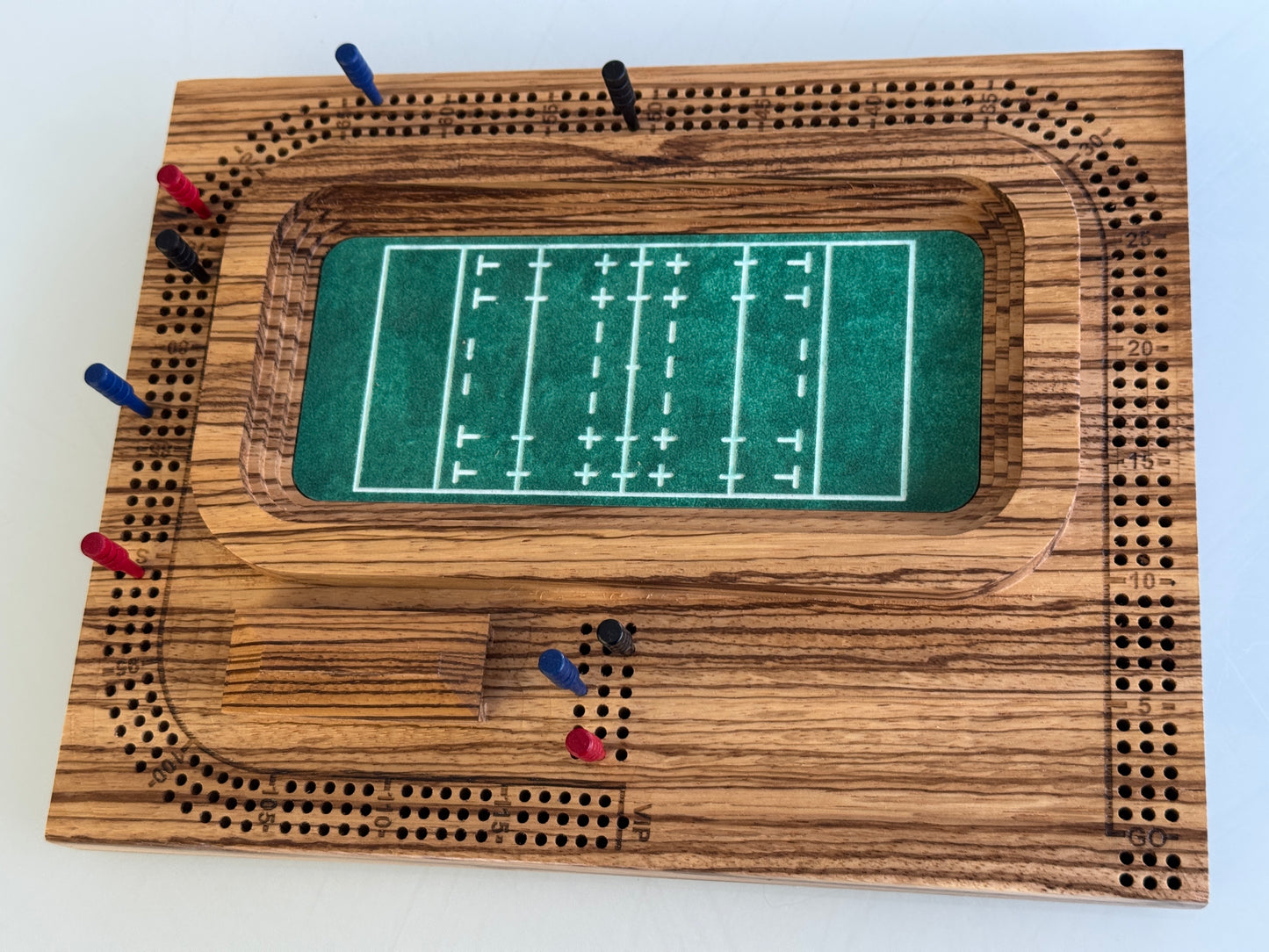 Zebrawood Rugby Stadium Cribscape