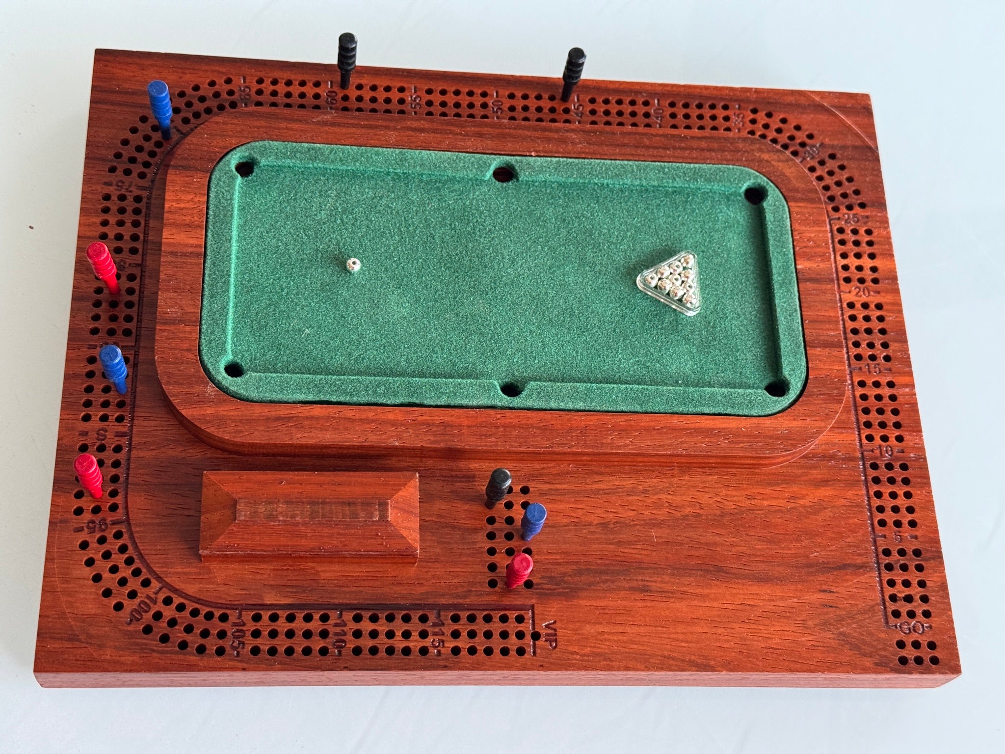 African Paduk Pool / Billiards Table Cribscape – Cribscapes 3D ...