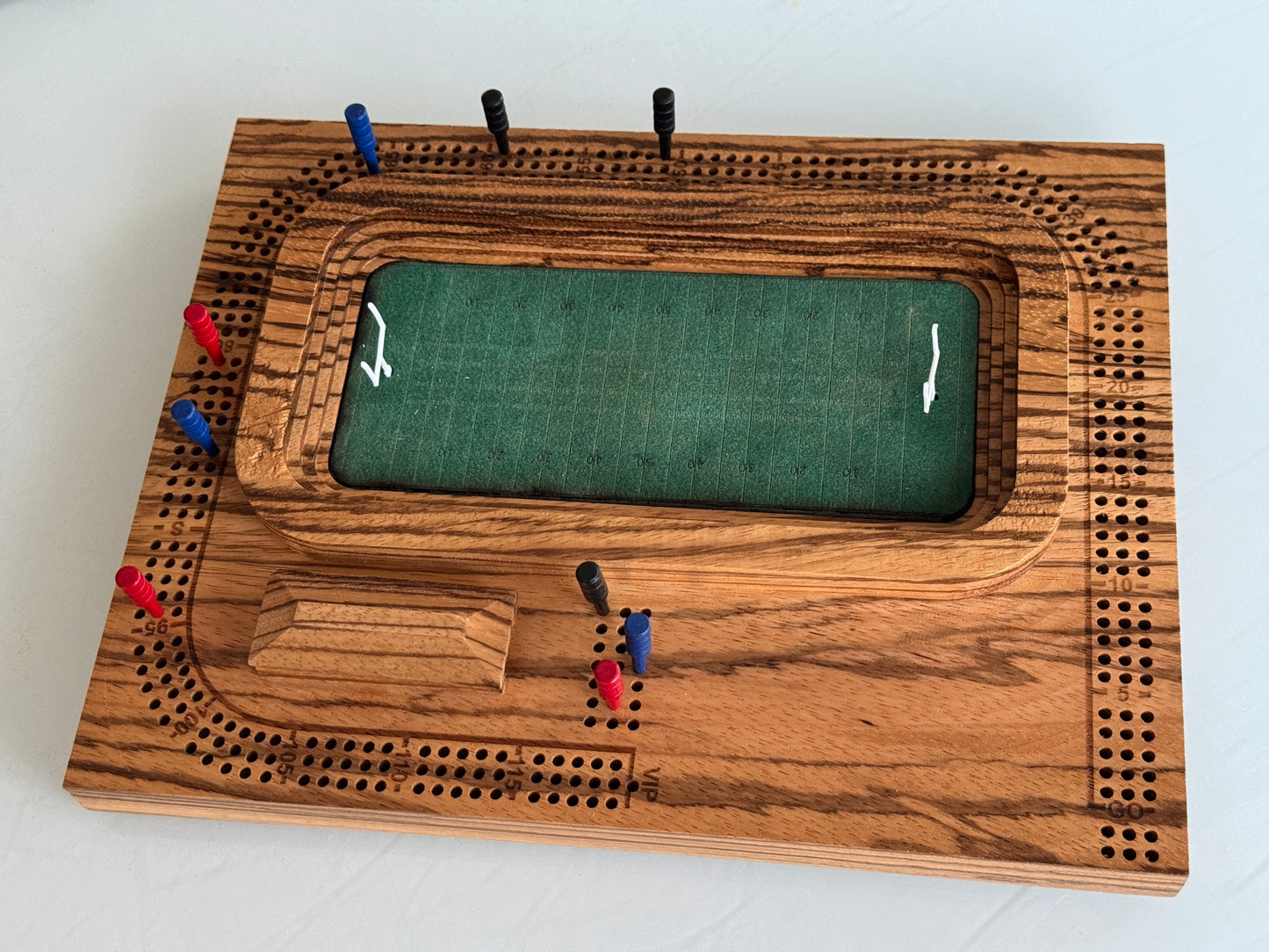 Zebrawood Football Stadium Cribscape