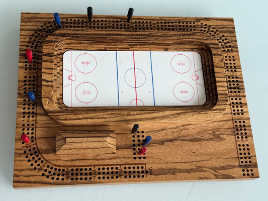 Zebrawood Hockey Arena Cribscape