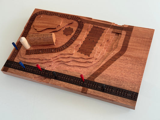 Mahogany 'Country Style' Farm / Ranch Cribscape