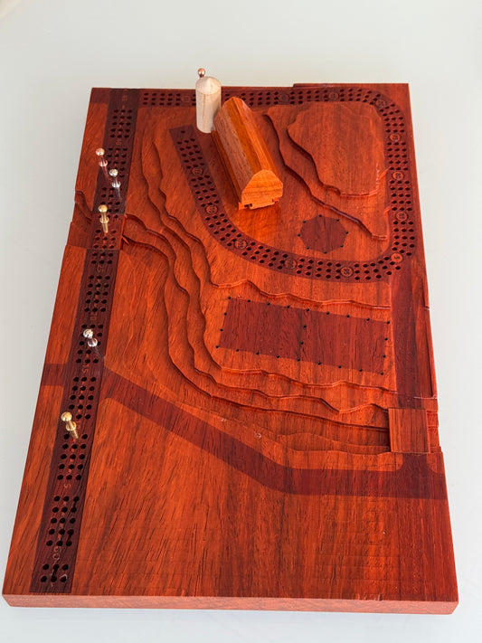 African Paduk 'Country Style' Farm / Ranch Cribscape