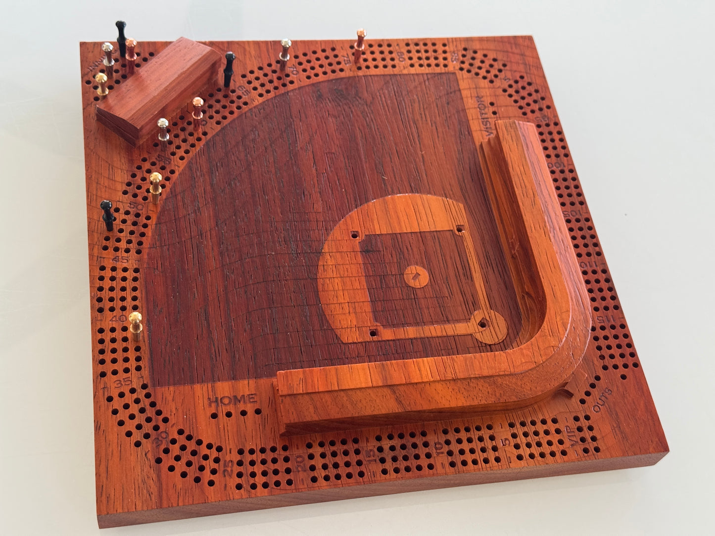 African Paduk 'Diamonds Are Forever' Baseball Cribscape