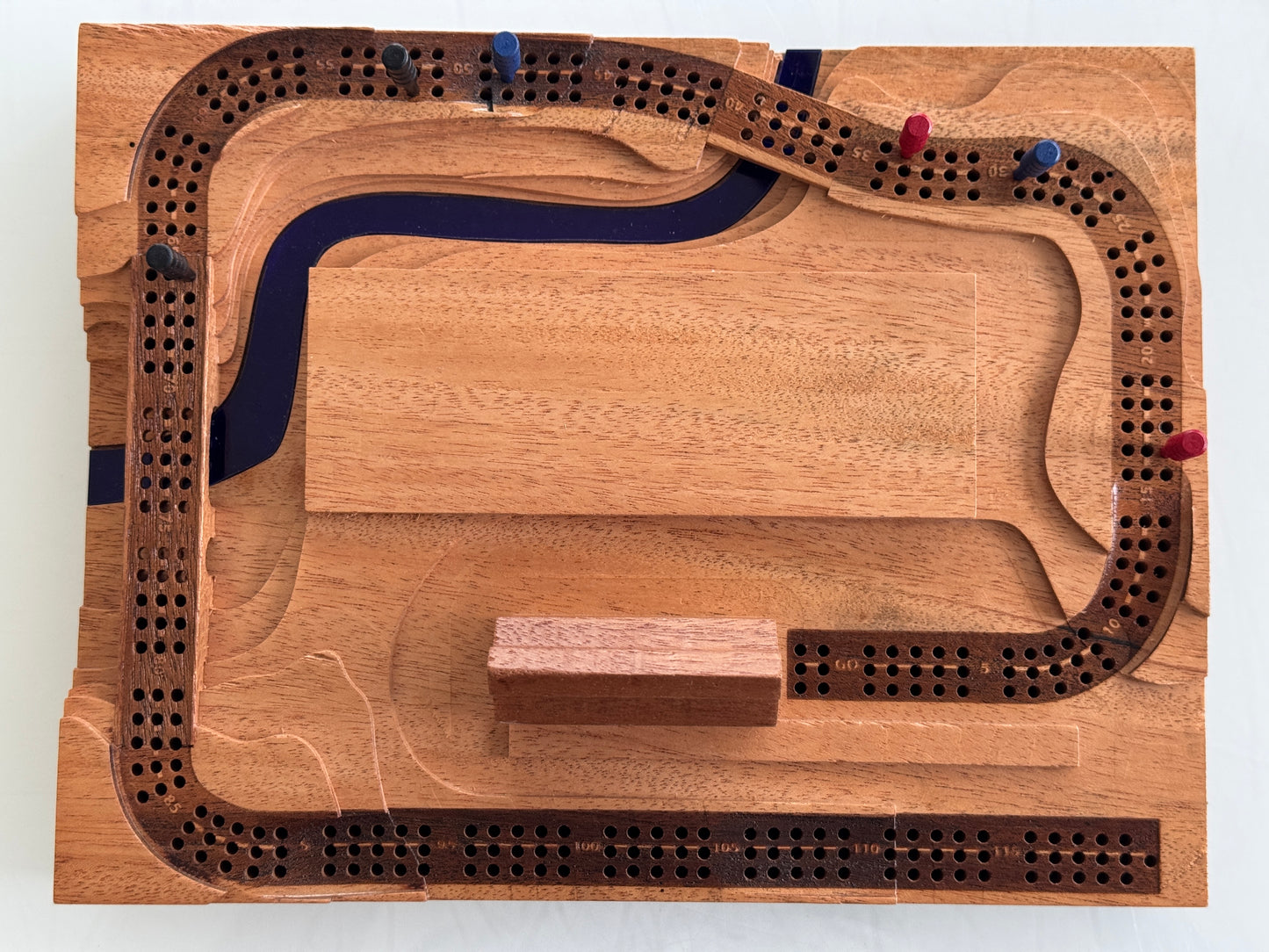 Mahogany  'Plaque' Cribscape