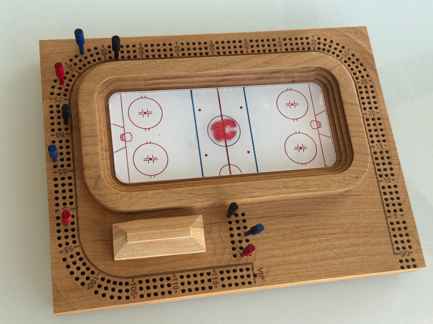 Alder Hockey Arena Cribscape