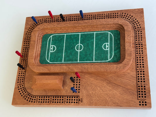 Mahogany Lacrosse Stadium Cribscape