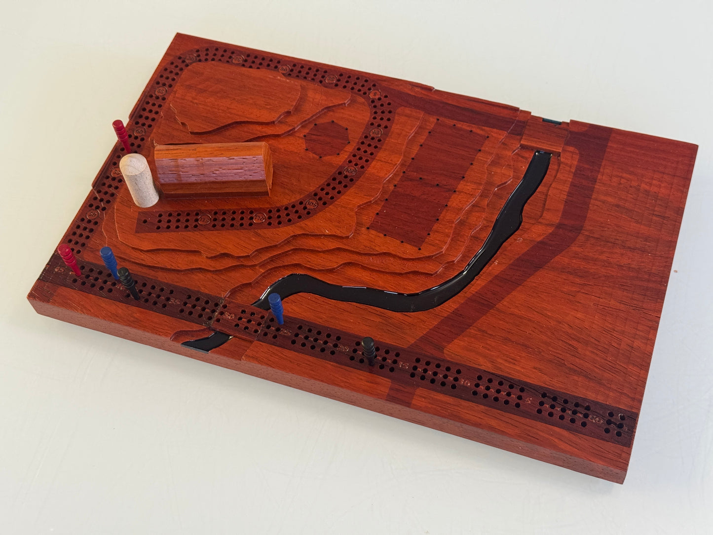 African Paduk 'Country Style' Farm / Ranch Cribscape