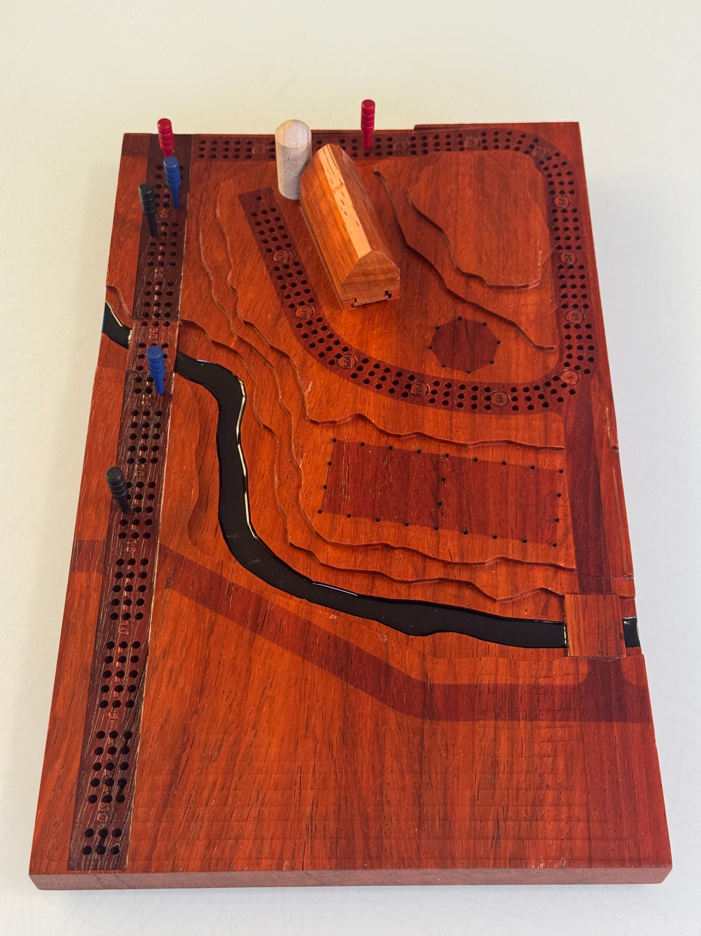 African Paduk 'Country Style' Farm / Ranch Cribscape