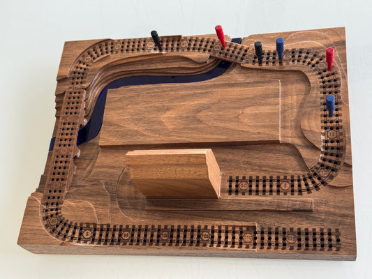 Walnut  'Plaque' Cribscape