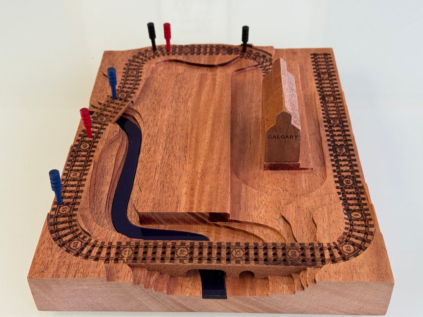 Mahogany  'Plaque' Cribscape