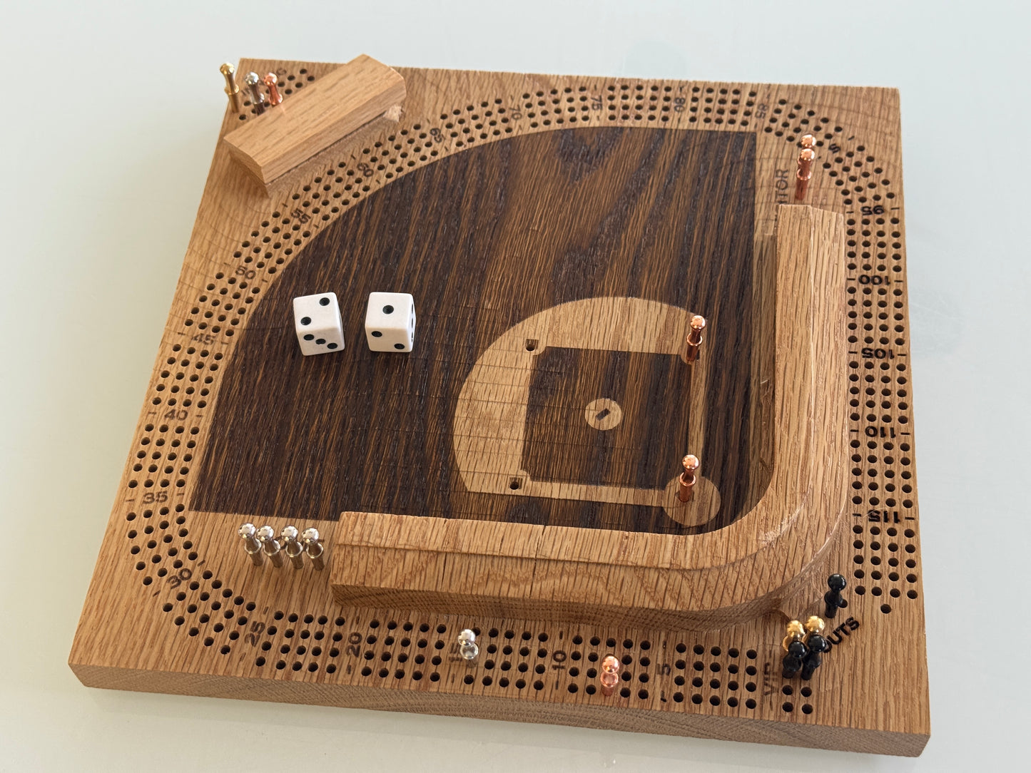 Oak 'Diamonds Are Forever' Baseball Cribscape