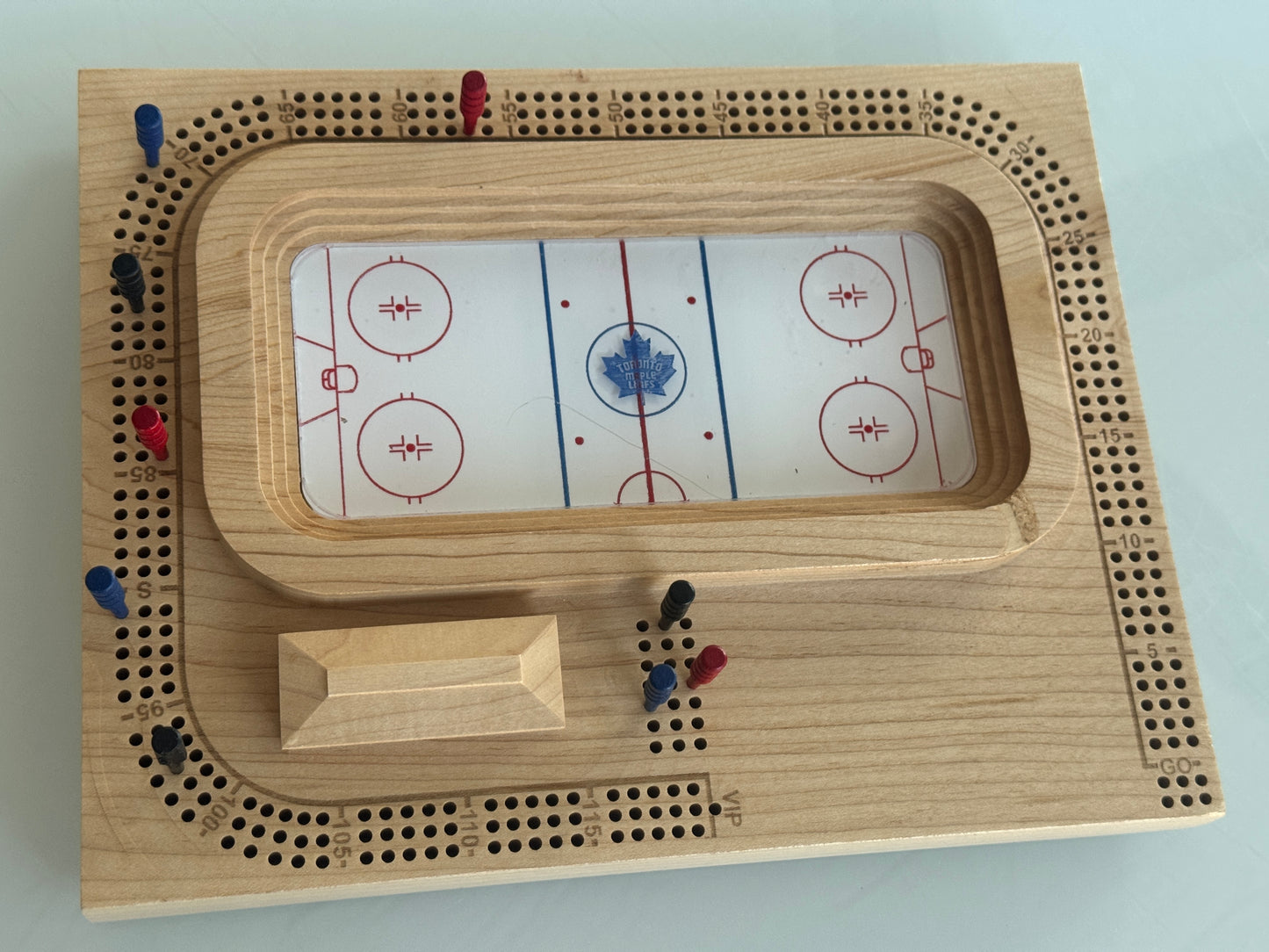 Maple Hockey Arena Cribscape