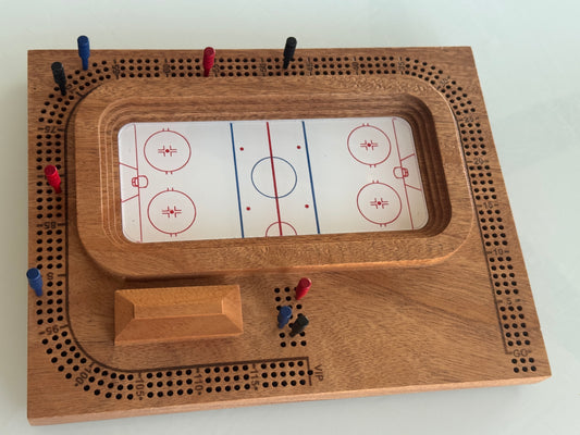 Mahogany Hockey Arena Cribscape