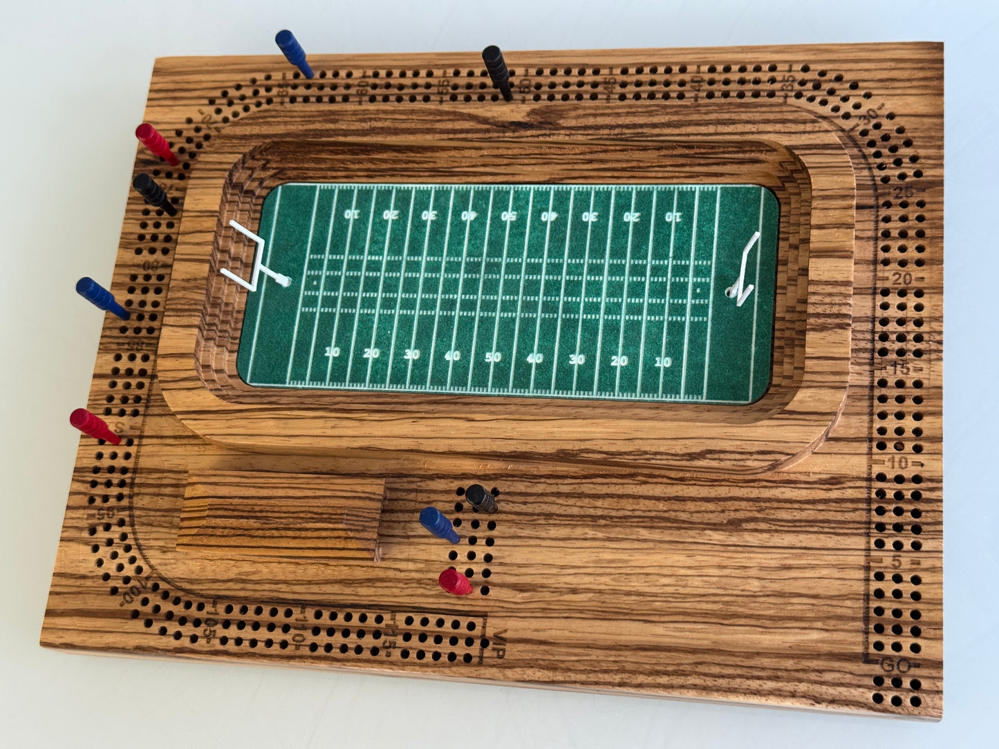 Zebrawood Football Stadium Cribscape