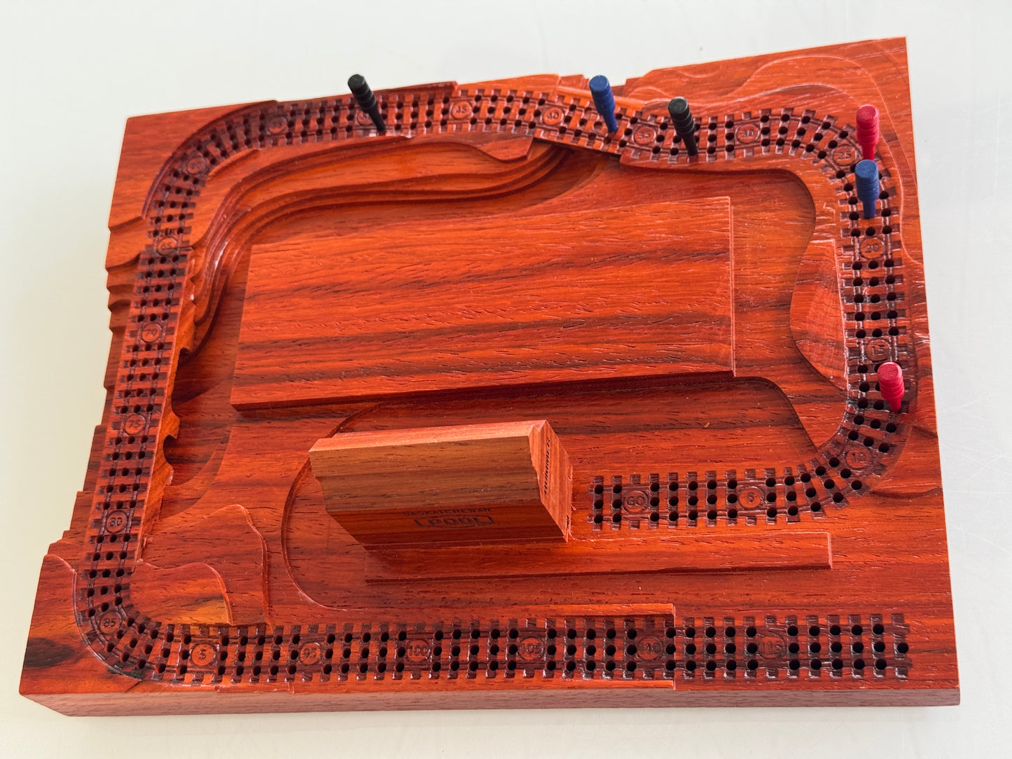 African Paduk  'Plaque' Cribscape