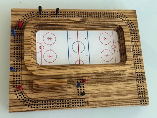 Zebrawood Hockey Arena Cribscape