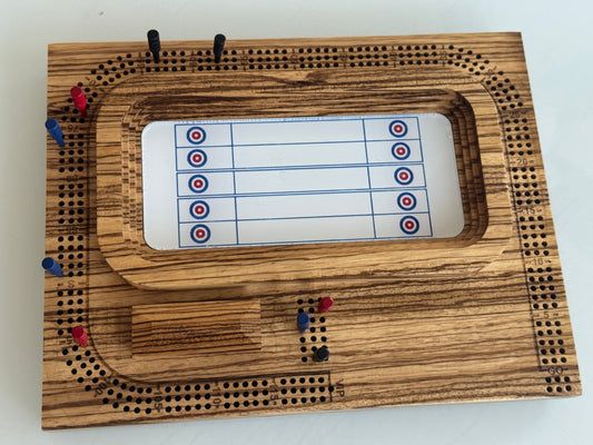 Zebrawood Curling Rink Cribscape
