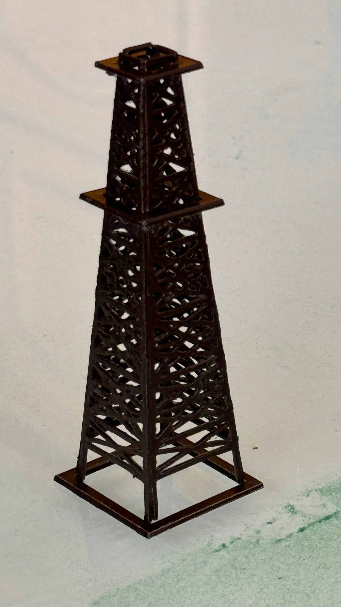 Add an Oil Derrick to a Lighthouse Cribbage Board