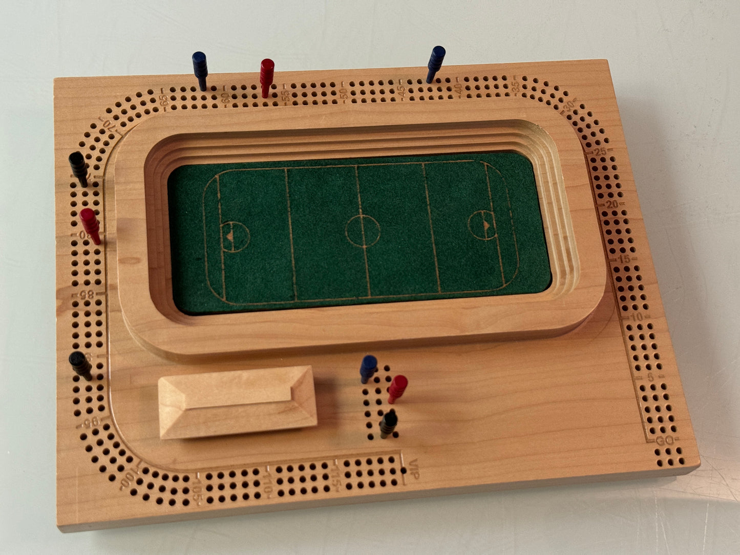 Maple Lacrosse Stadium' Cribscape
