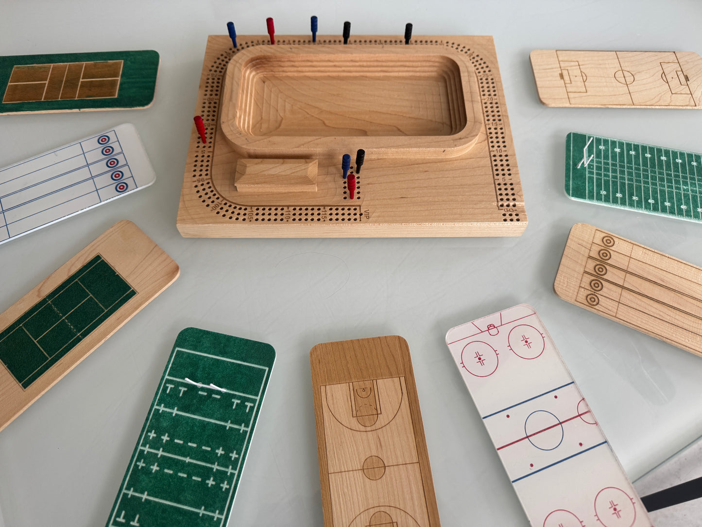 Special Maple 'Arena / Stadium' Cribscape