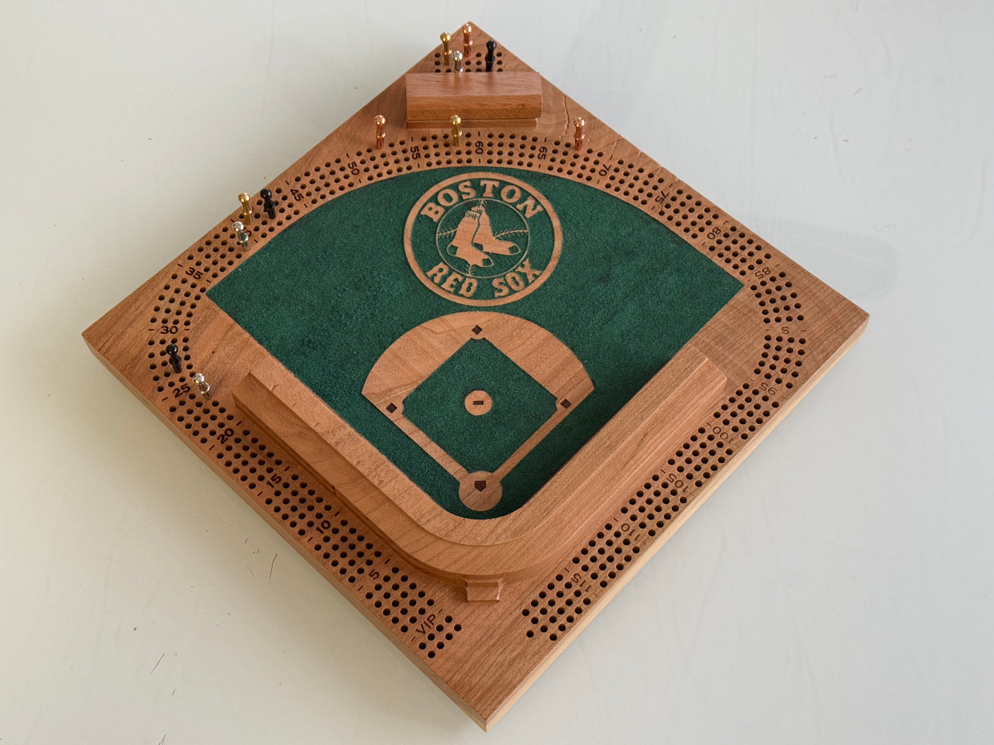 Custom Logo Engraving on Baseball Board
