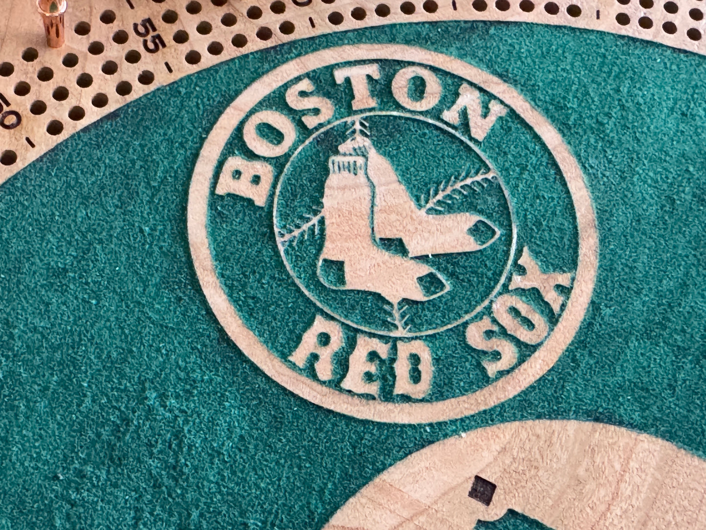 Custom Logo Engraving on Baseball Board