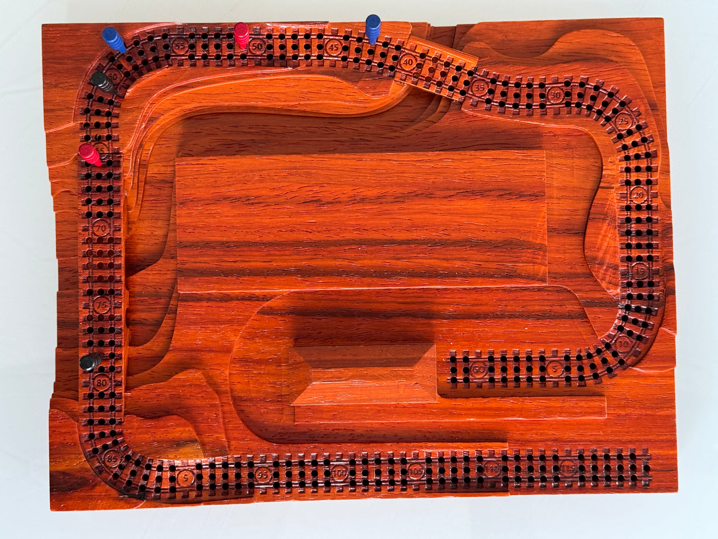 African Paduk  'Plaque' Cribscape
