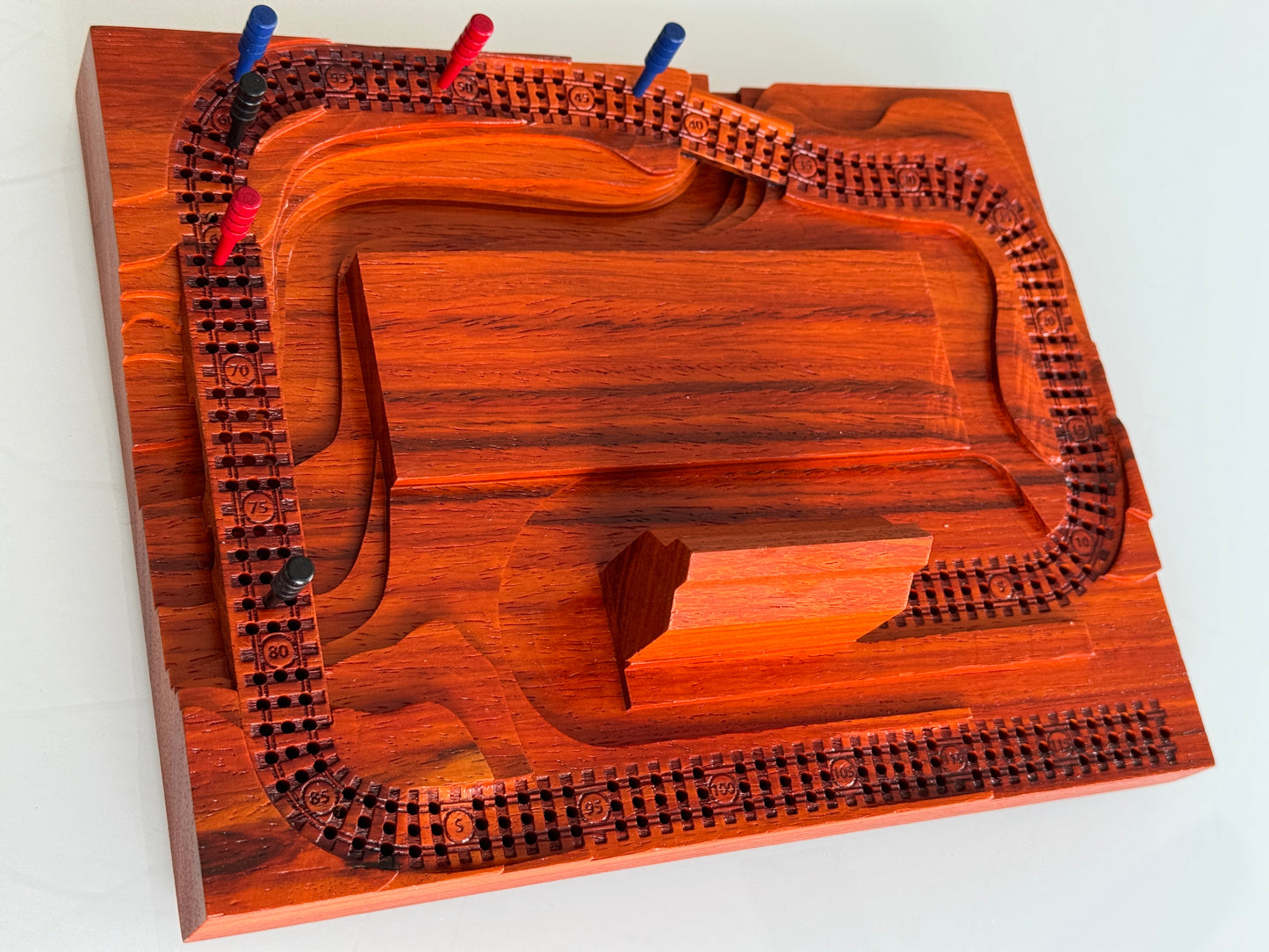 African Paduk  'Plaque' Cribscape