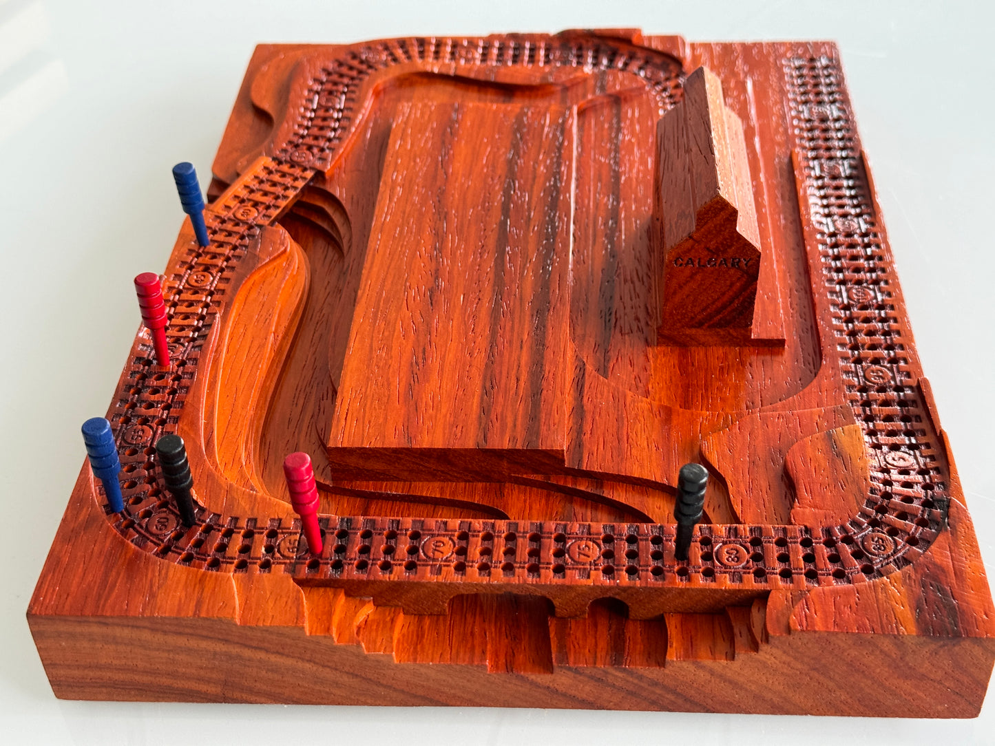 African Paduk  'Plaque' Cribscape