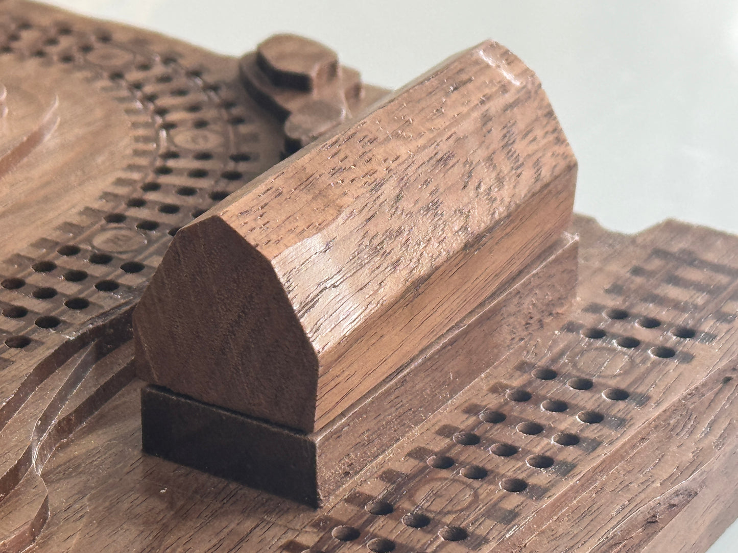 Add a Barn to A Railroad Cribbage Board