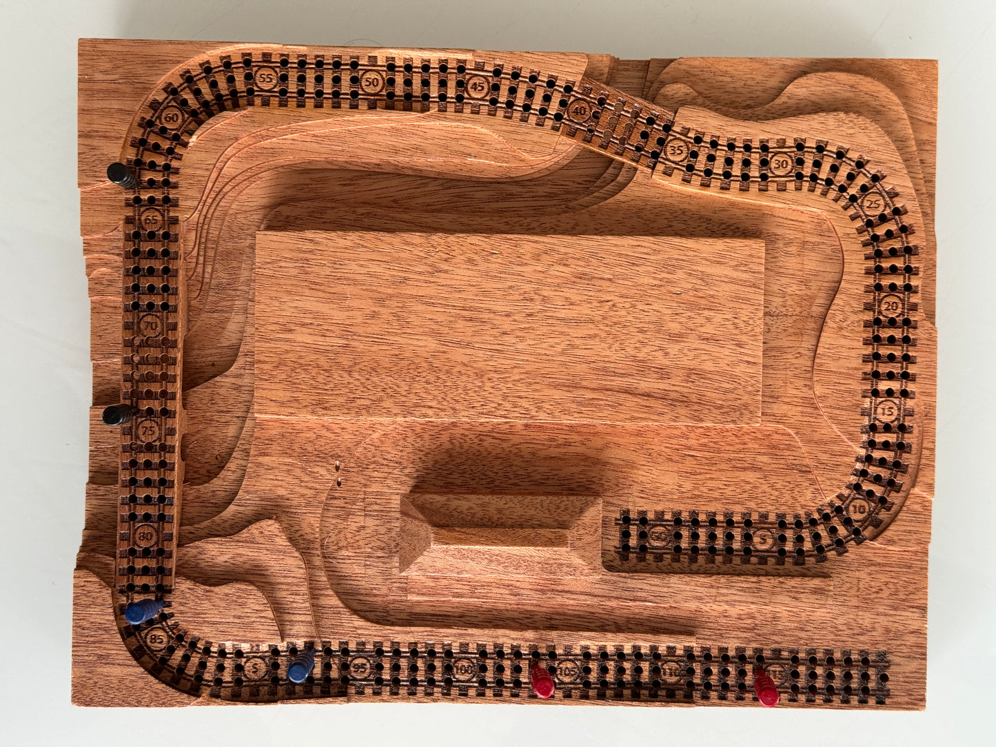Mahogany  'Plaque' Cribscape