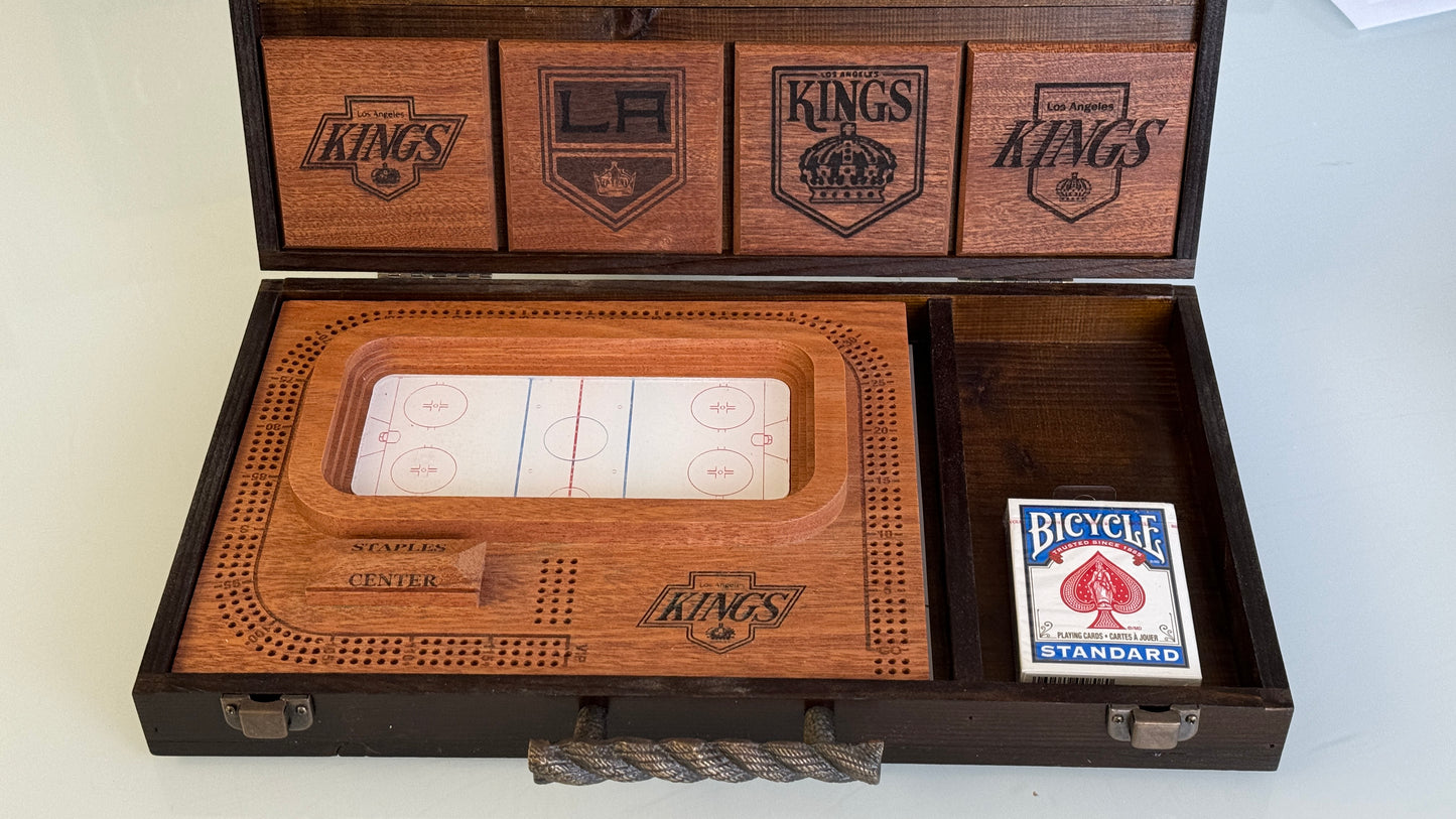 Custom Logo Engraving on Coasters (Set of 4)