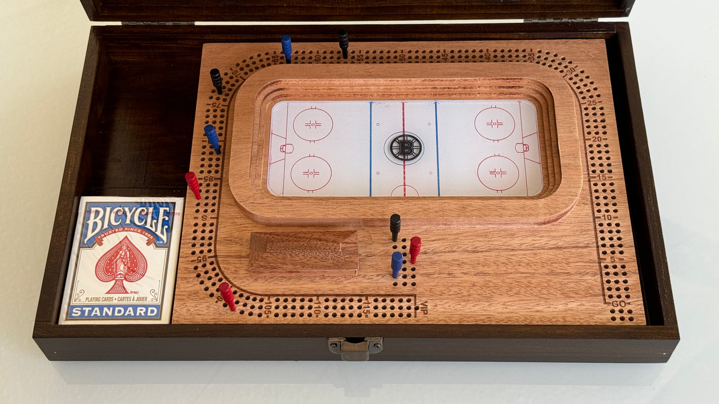Custom Logo Engraving Centre Ice