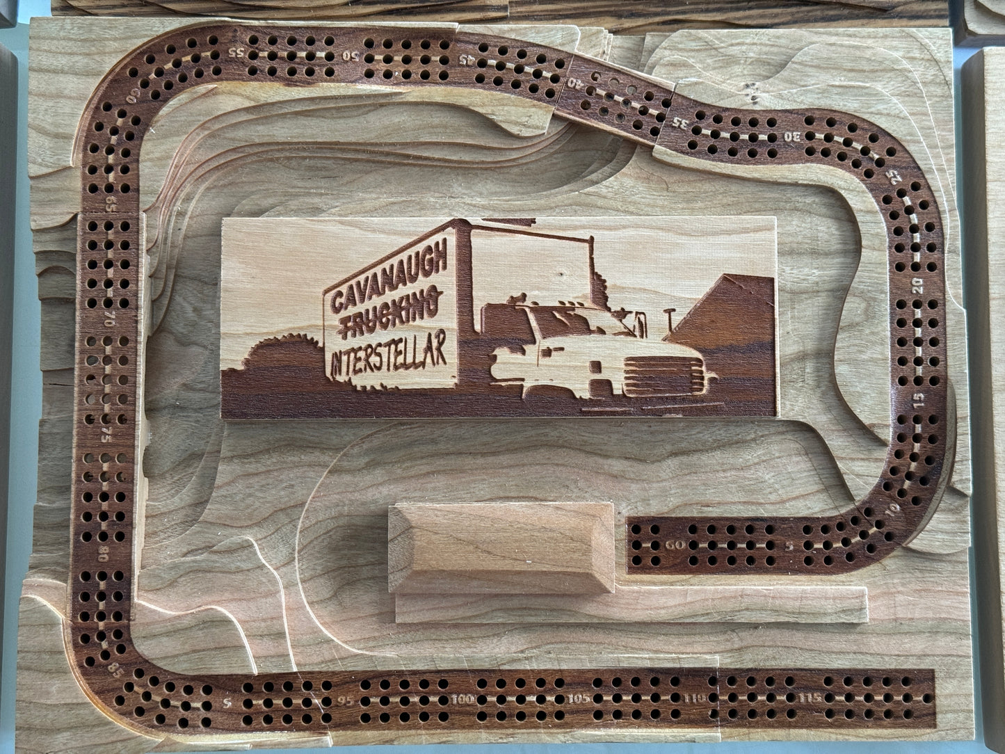 Cherry  'Plaque' Cribscape