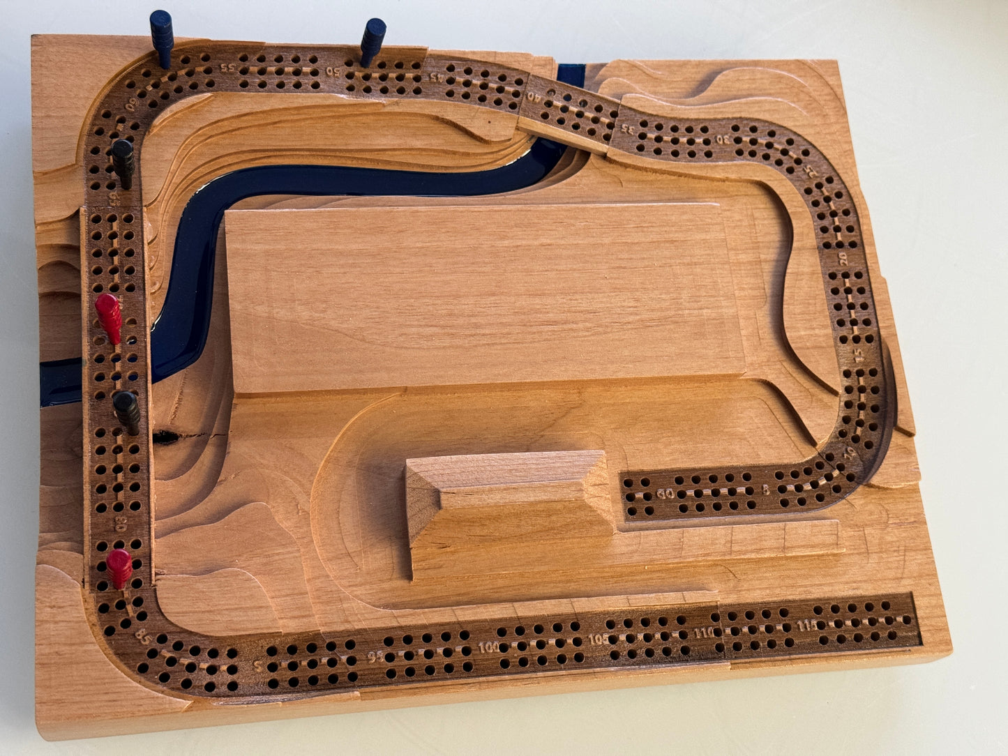 African Paduk  'Plaque' Cribscape