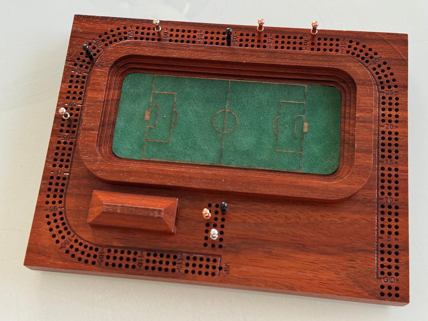 African Paduk Soccer Stadium Cribscape