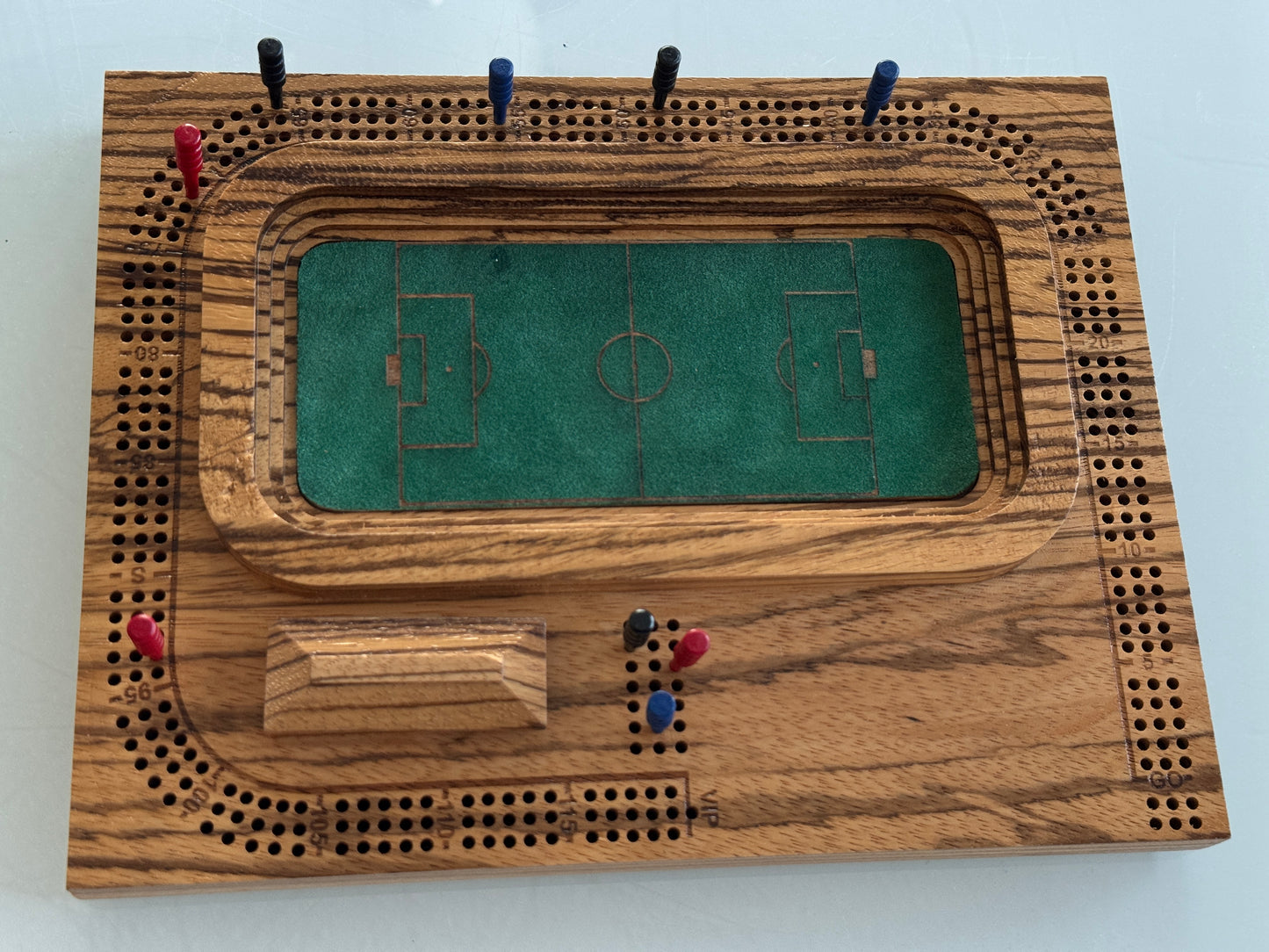 Zebrawood Soccer Stadium Cribscape
