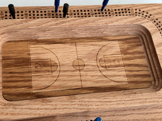 Oak Basketball Court Cribscape