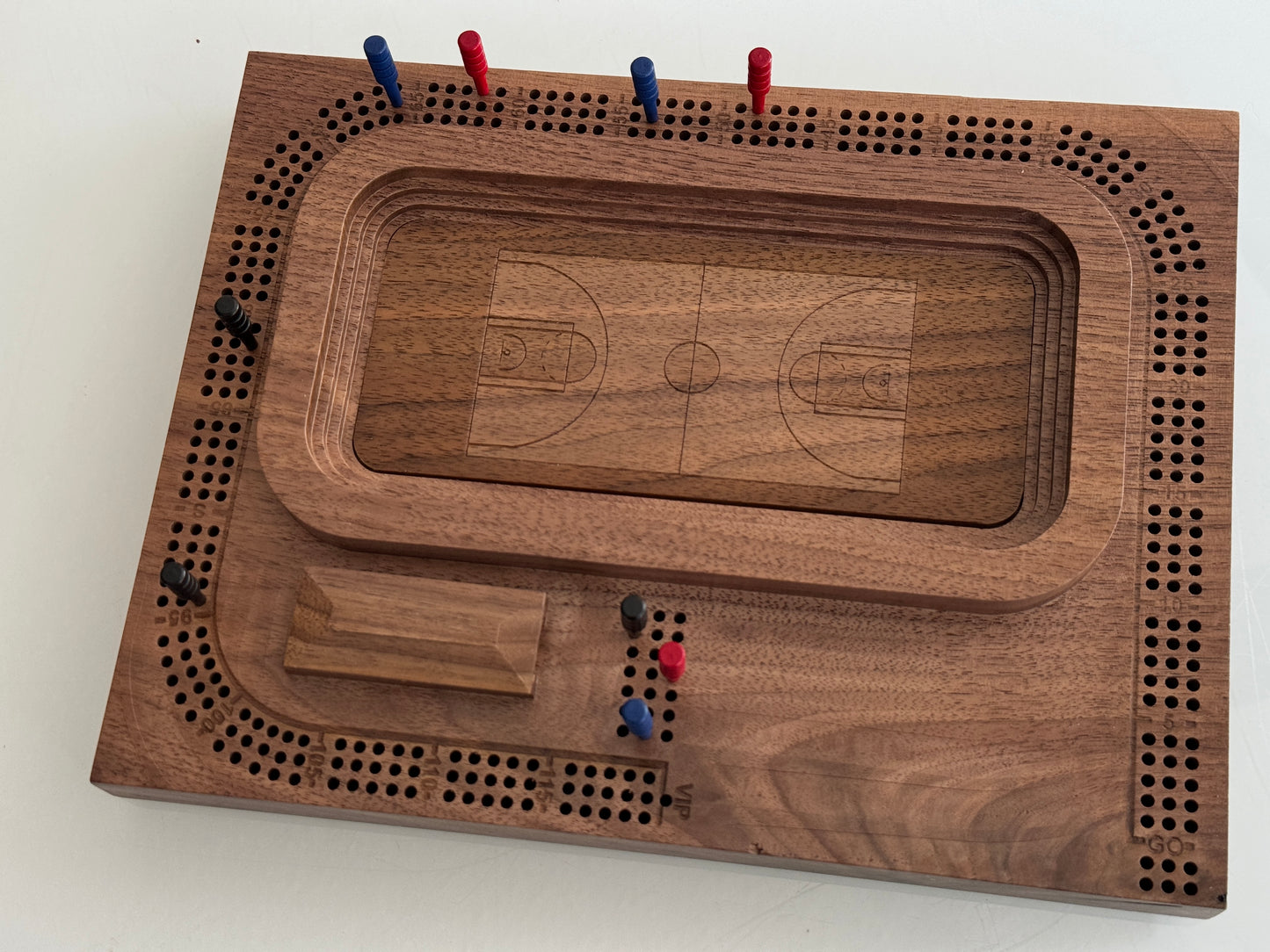 Walnut Basketball Court Cribscape