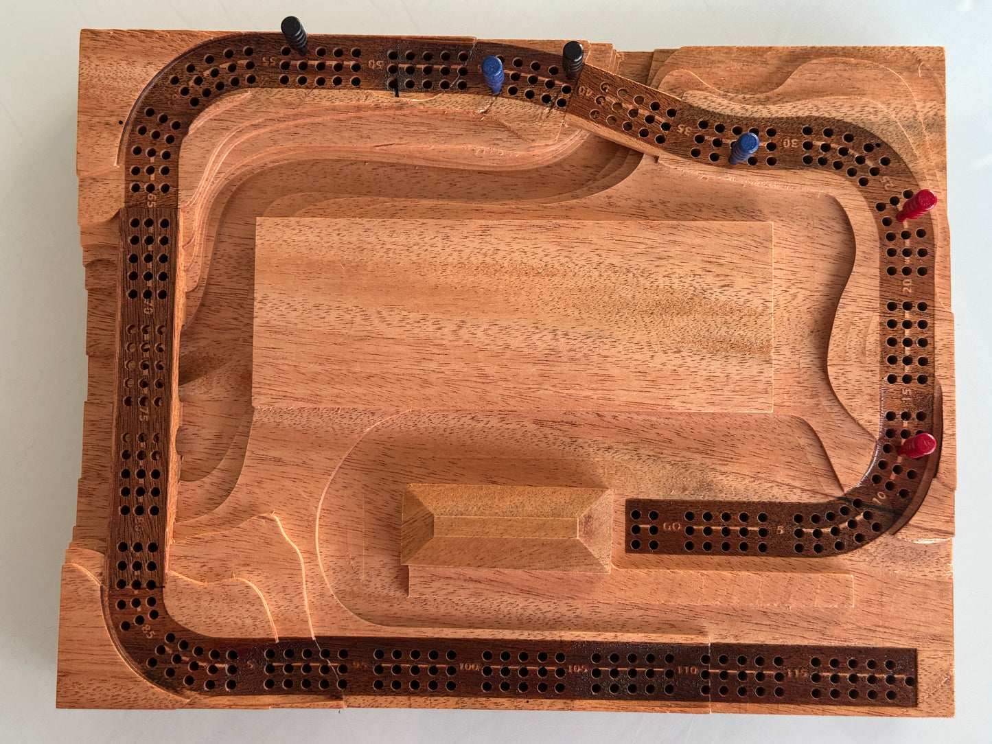 Mahogany  'Plaque' Cribscape