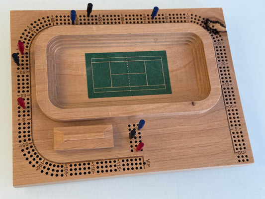 Special Alder Tennis Court Cribscape