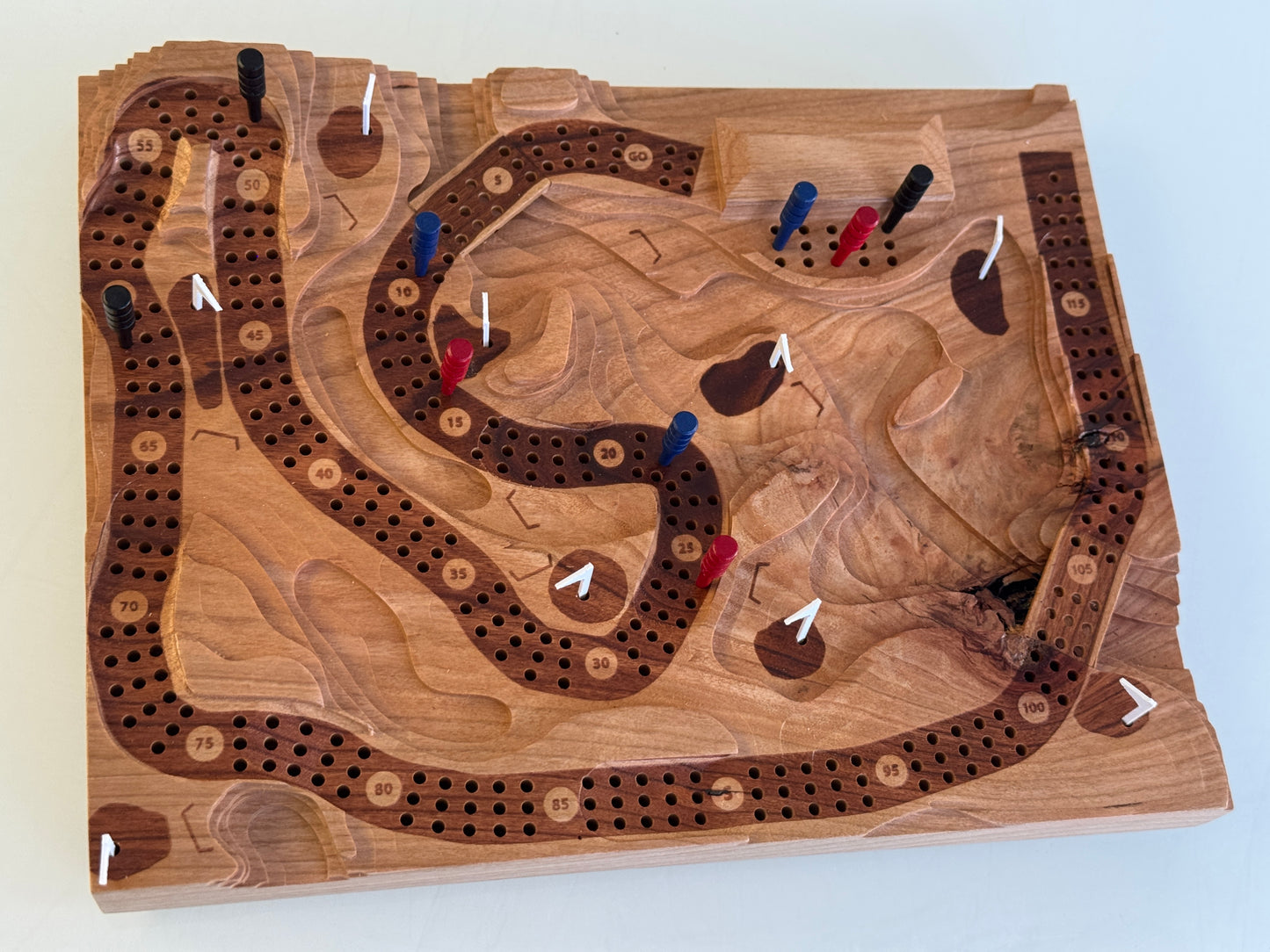 Special Cherry 'The Back Nine' Golf Cribscape