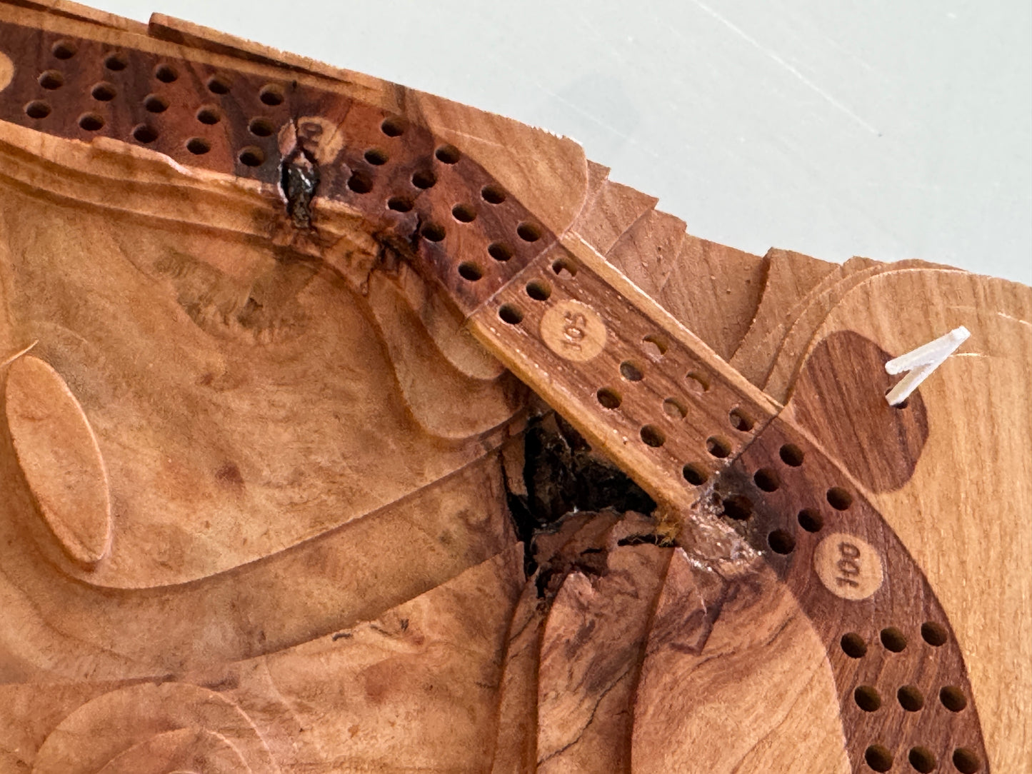 Special Cherry 'The Back Nine' Golf Cribscape